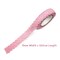 Wrapables Colorful Decorative Adhesive Lace Tape, Blossom Pink